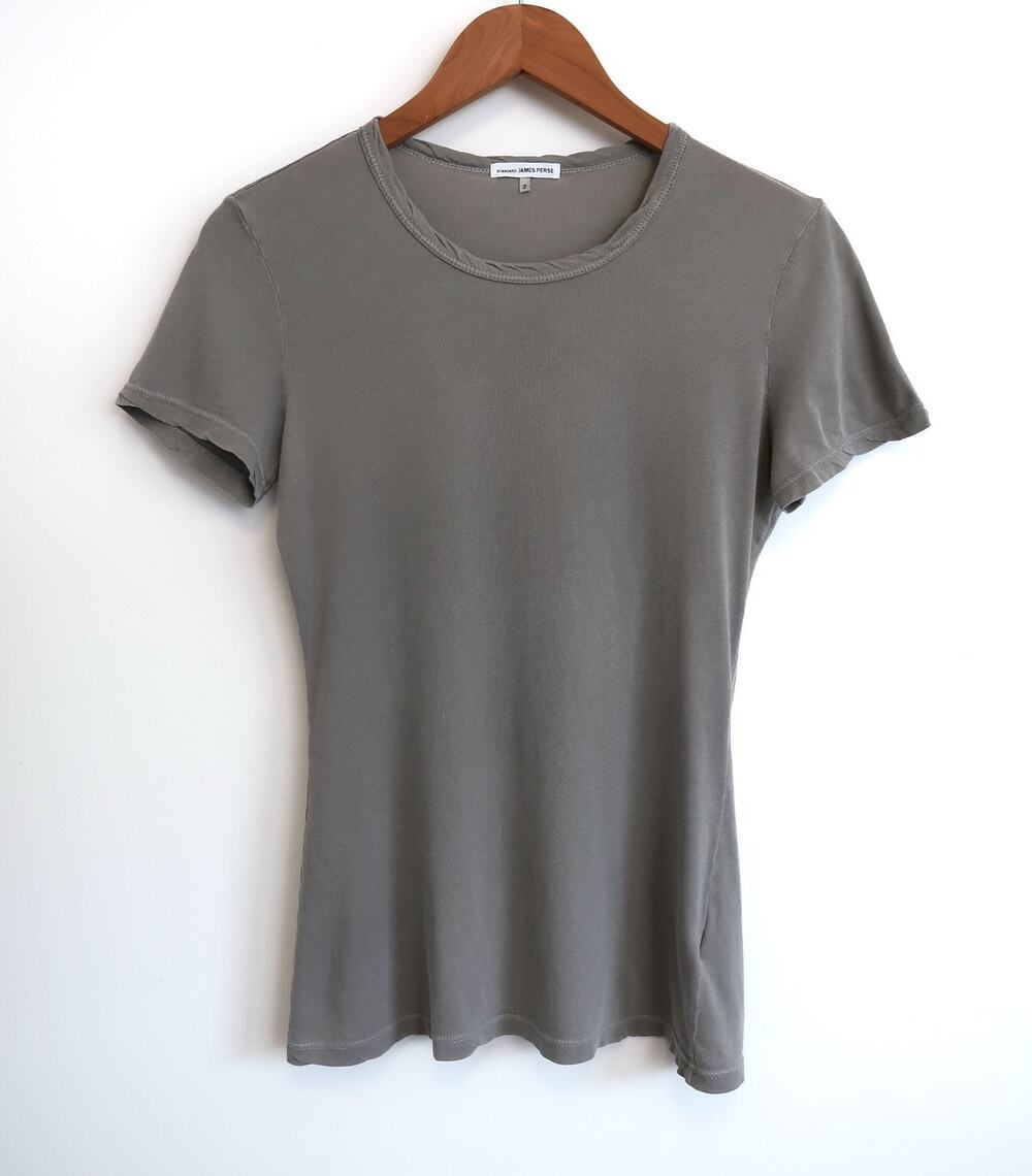 JAMES PERSE Lightweight Jersey Round Neck Fitted Tee T-Shirt Top Shopbop 2 $90